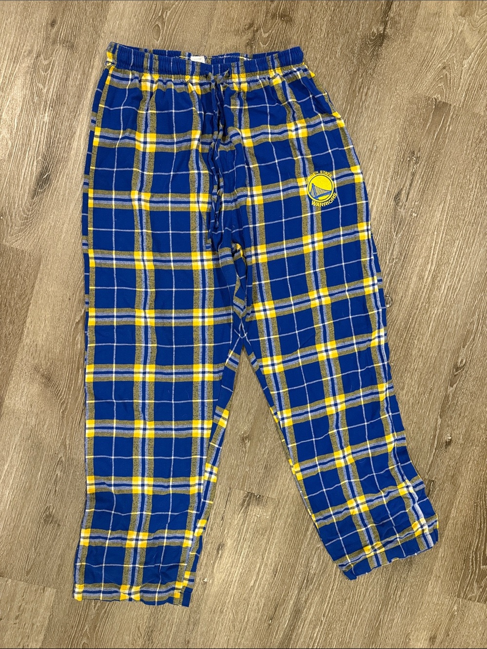 Golden State Blue & Yellow Plaid Lounge Pants
